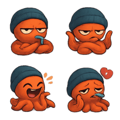 章魚Takoro的翻白眼日常