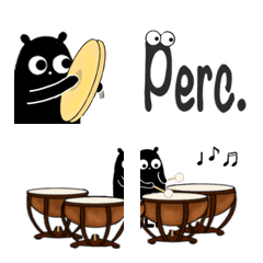 Percussion emoji everyday