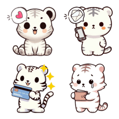 Baby Tiger Life (Emoji) Ver4