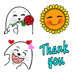 Summer seal  Emoji no5