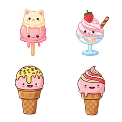 Smiling Ice Cream