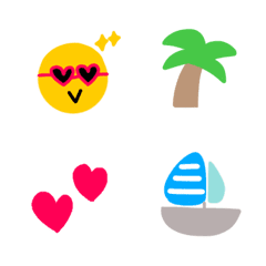 ウキウキ☆夏の絵文字