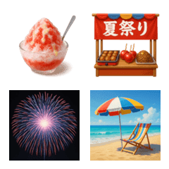 Realistic Emojis for a Joyful Summer