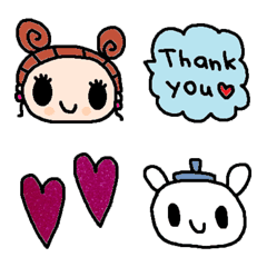 nenerin色んな絵文字セット1008可愛い
