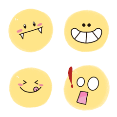 Round head:emoji