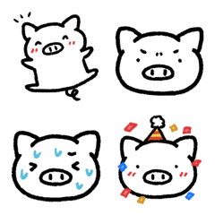 ぶたさんによる絵文字