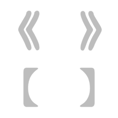 Various practical brackets(Light gray)