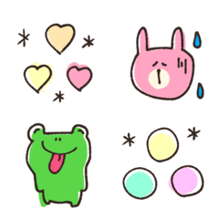 【カラフル♡楽しい】日常絵文字