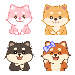 Cute Baby Shiba Inu 'Malang' in 4 Colors