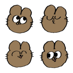 うさぎ田の絵文字５▼