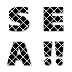 Sea Cucumber Wall Alphabet