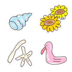 【アートな感じ＊summer絵文字】