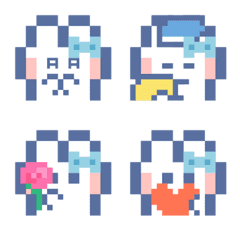 Ushagi!!Face4 Light blue