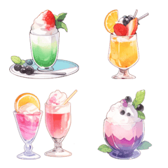 Cool & Refreshing Summer Sweets Emojis
