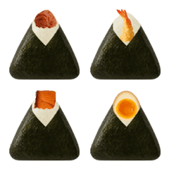 いろんな具材のおにぎり