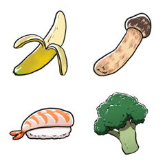 Various food emojis2