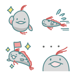 リュウグウノツカイの日常色々絵文字