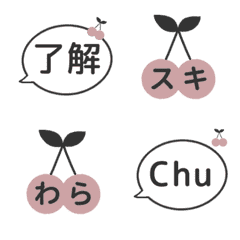 [A] LINE CHERRY<1>[ROSE]