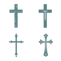 Various texture crosses(Green Lake)