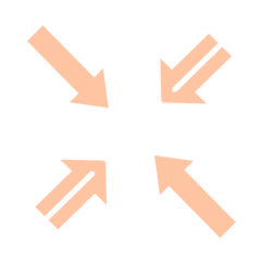 Various practical arrows(Skin color)