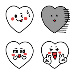 heart face that is useful for reactions.