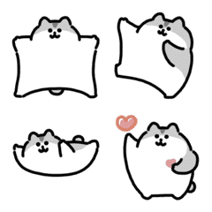 ふさふさモモンガ 動く絵文字