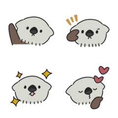 ゆるいラッコえもじ