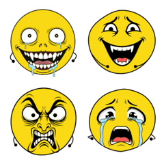 Reaction Stamps - Emotional outburst