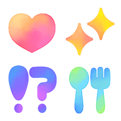 happy watercolor emoji