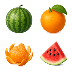 Real Fruit Emoji Pack