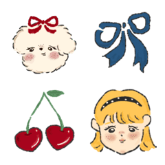 使いやすい絵文字 ♡ アメリカンレトロ ver
