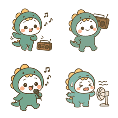Chibi Dino 7 (Emoji)