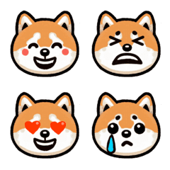 【リアクション絵文字】毎日使えるしばいぬ