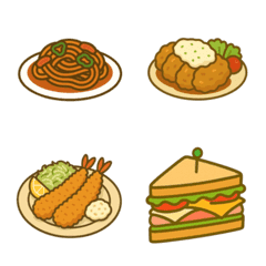 洋食絵文字コレクション
