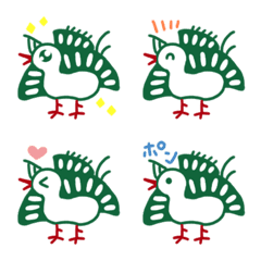 mahjong bird emoji 40 types