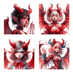 惡魔少女，愛你