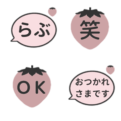[S] LINE STRAWBERRY<1>[PINK]