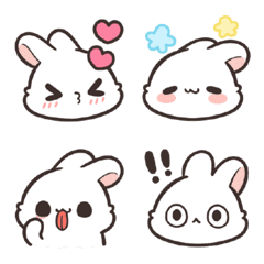 月月兔-日常表情貼1