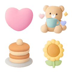ゆめかわいい♡3D絵文字