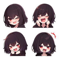 ちびアイの日常(絵文字バージョン)