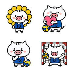 Nekobuu the Handballer: Emoji Reactions