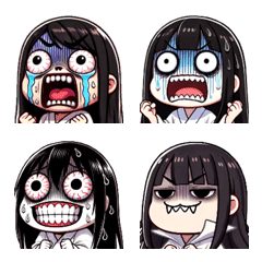 可愛い女鬼❤️大げさな表情2