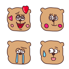 【顔で察してくまさん】