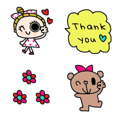 nenerin色んな絵文字セット1018可愛い