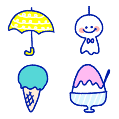 かわいい初夏のえもじ