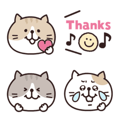 ねこさん♡動くリアクション