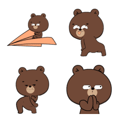 Weird Bear : Animated Emoji