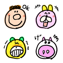★らくがきリアクション絵文字★