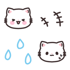 表情豊か にゃんこリアクション
