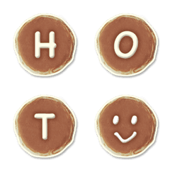 手作り パンケーキ アルファベット